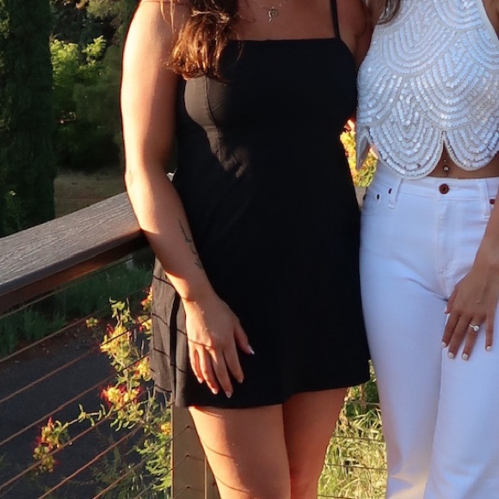 Abercrombie & Fitch Black Mini Dress